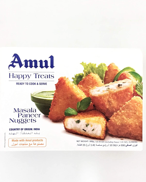 Amul Masala paneer Nuggets 300g - Frozen | indian grocery store in pickering