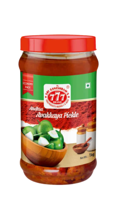 777 Andhra Avakaya Mango Pickle 1kg