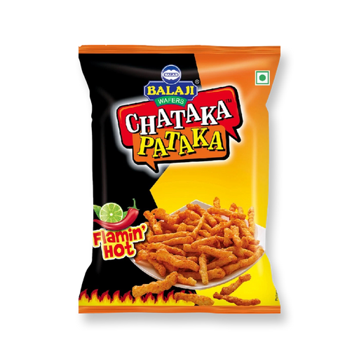 Balaji Chataka Pataka Flamin hot 65g - Snacks - bangladeshi grocery store in canada