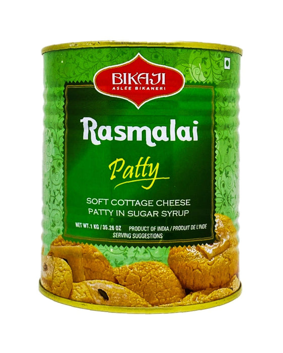 Bikaji Rasmalai patty 1Kg - Desserts | indian grocery store in brantford