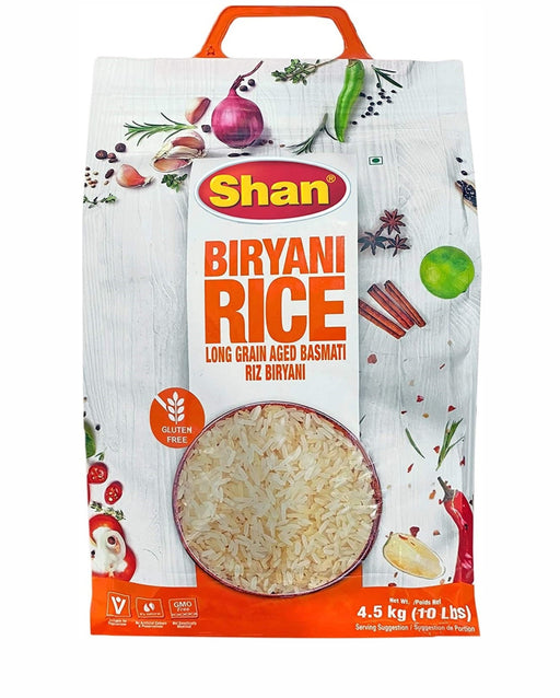 Shan Extra Long Grain Basmati Biryani Rice 10lb - Rice | indian grocery store in markham