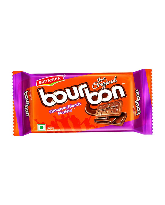 Britannia Bourbon Choco Biscuits - Biscuits - indian grocery store in canada