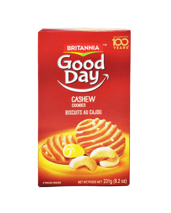 Britannia Good Day Cashew Cookies - Biscuits | indian grocery store in cornwall