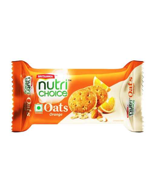 Britannia Nutri Choice Oats Orange Cookies - Biscuits - punjabi grocery store in canada