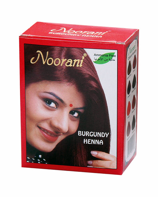 Noorani Henna Burgundy Color 60gm - Henna | indian grocery store in Quebec City