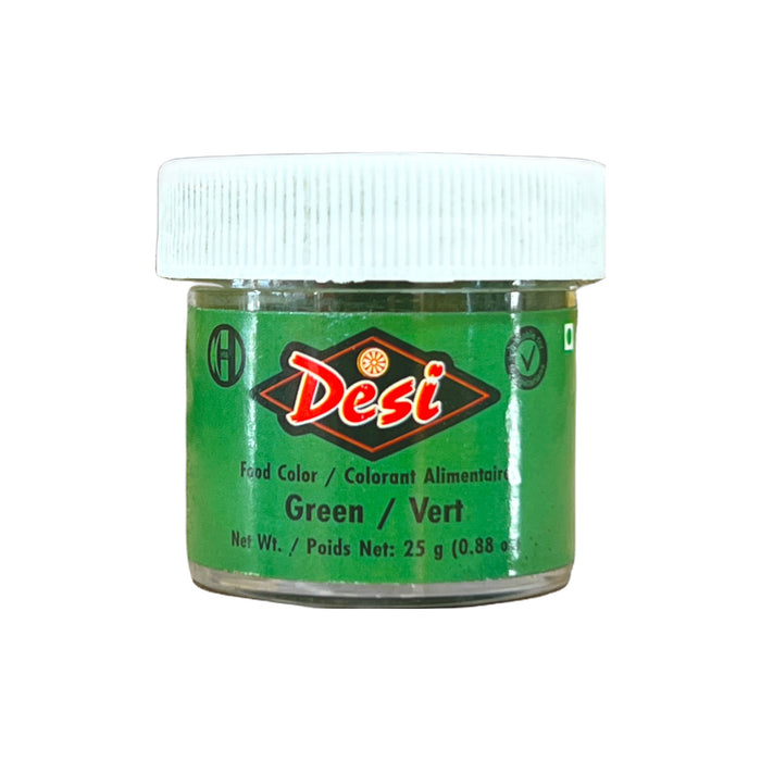 Desi Green Food Color 25g