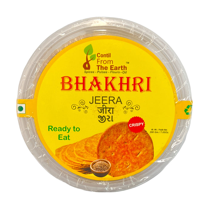From The Earth Jeera Bhakhri 200g