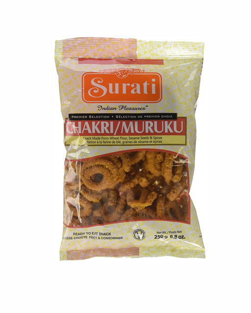 Surati Snacks Chakri/Murukku 250g - Snacks - Spice Divine