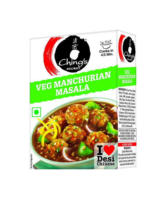 Ching’s Secret Veg Manchurian Masala 50gm - Spices - Indian Grocery Home Delivery