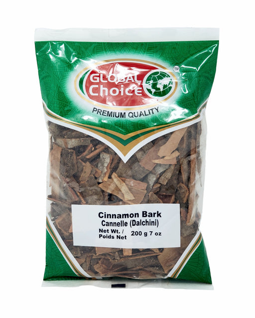 Global Choice Cinnamon Bark 200gm (Dalchini) - Spices - indian supermarkets near me