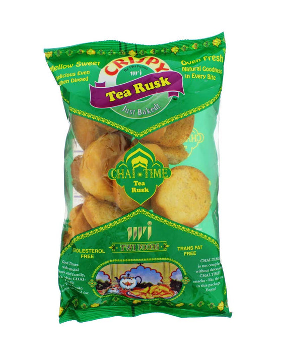Crispy Chai Time Tea Rusk  Round 200g - Biscuits | indian grocery store in St. John's