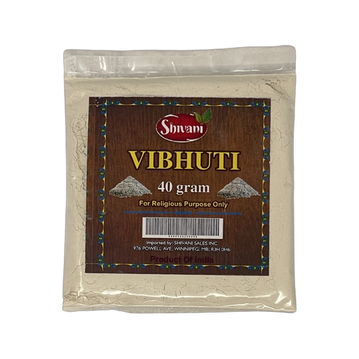 Shivani Vibhuti 40g - Pooja Essentials | indian grocery store in Quebec City