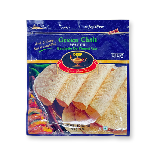 Deep Green chili papad 200g - General | indian grocery store in St. John's