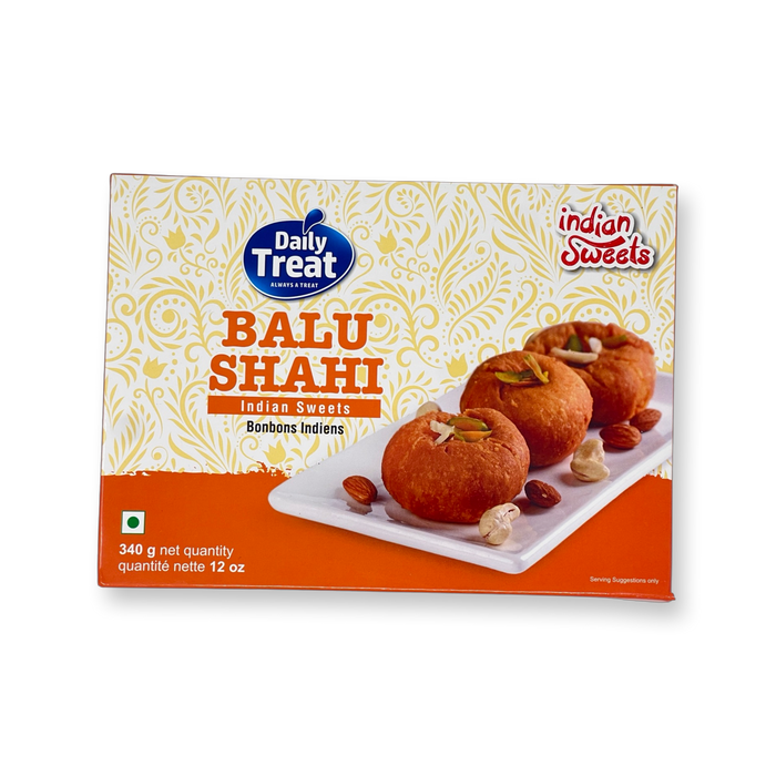 Daily Treat Balu Shahi Indian Sweets 340g - Frozen - Spice Divine
