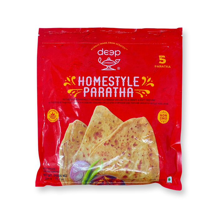 Deep Homestyle paratha (5 pcs) 333g - Frozen | indian grocery store in oshawa