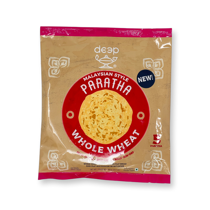Deep Malaysian Style Whole Wheat Paratha 5 pcs - Frozen | indian grocery store in oakville