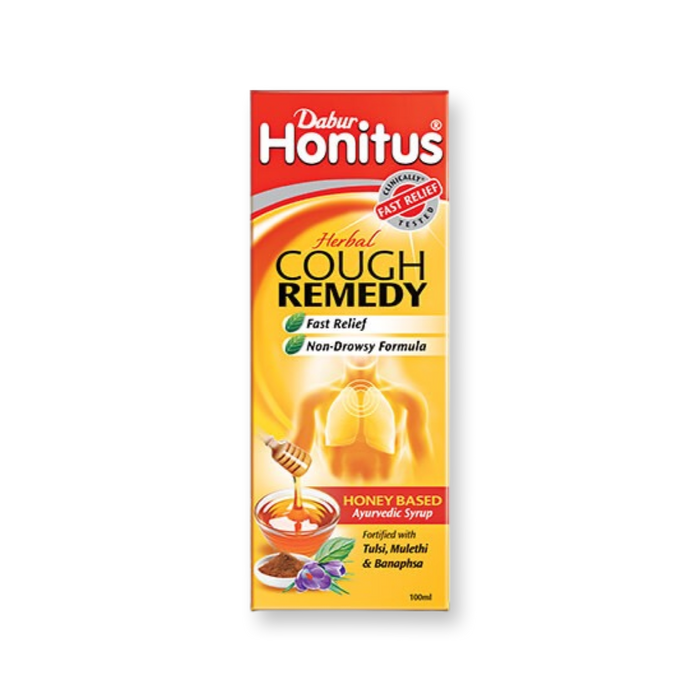 Dabur Honitus Cough Remedy Ayurvedic syrup 200 ml - Health Care | indian grocery store in guelph
