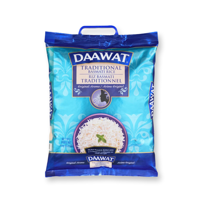 Daawat Basmati Rice 4kg - Rice | indian grocery store in Saint John