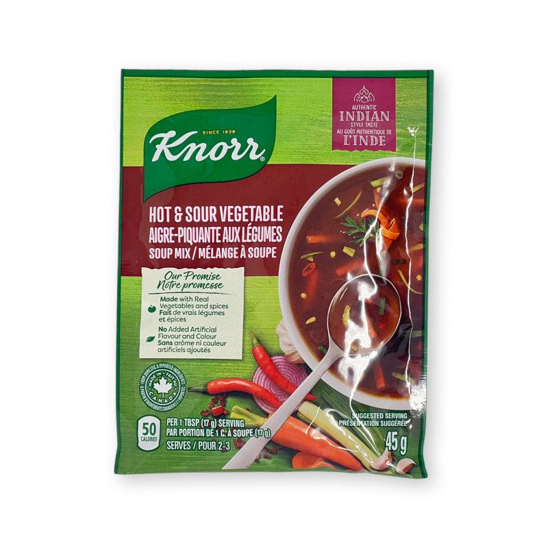 Knorr Hot and Sour Vegetable Soup Mix 45g — Spice Divine