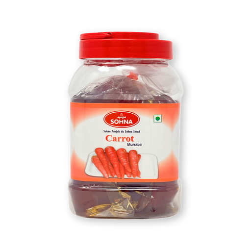 Sohna Carrot Murraba 1kg - Pickles - Indian Grocery Store