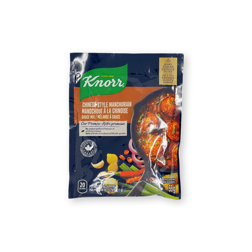 Knorr Chinese Style Manchurian Sauce Mix 55g - Instant Mixes | indian grocery store in Moncton