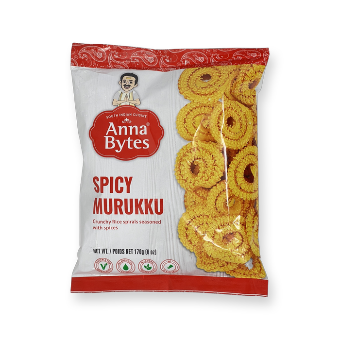 Anna Bytes Spicy Murukku 170g - Snacks - indian grocery store kitchener