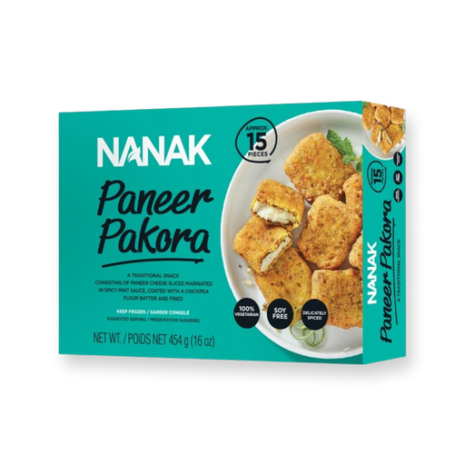 Nanak Paneer Pakora 454gm - Frozen - pakistani grocery store in toronto