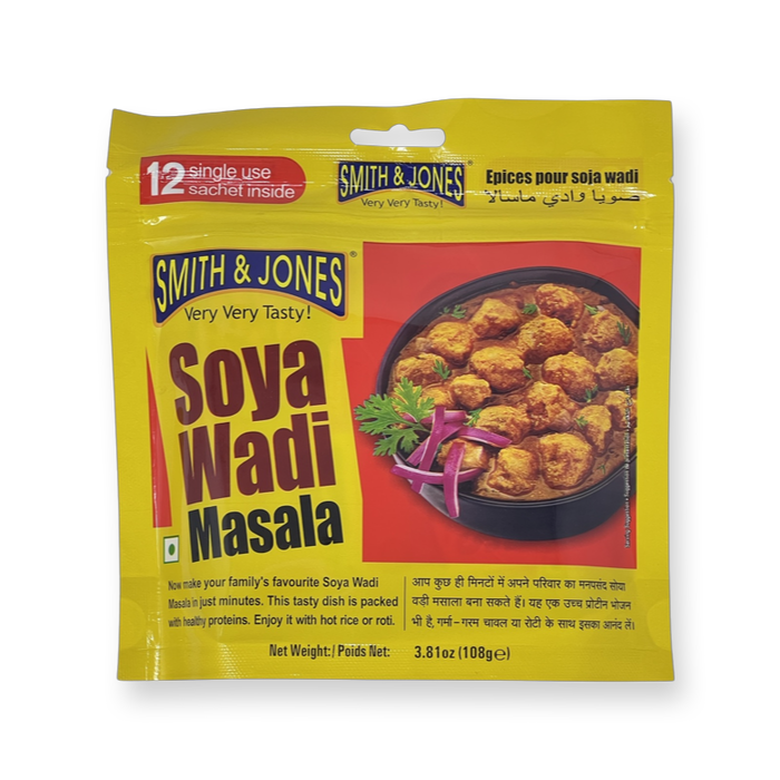 Smith & Jones Soya Wadi Masala 108g - Spices | indian grocery store in toronto