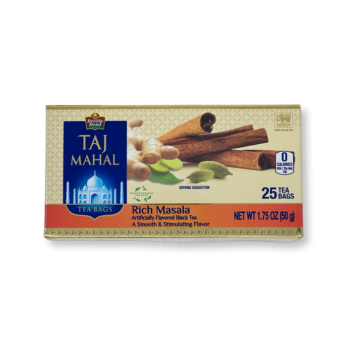 Brooke Bond Taj Mahal Masala Tea Bags (25x2g) - Tea | indian grocery store in cambridge