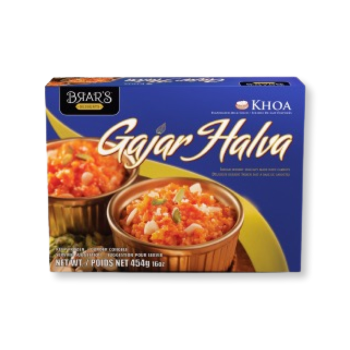 Brar's Gajar Halwa 1lb - Frozen | indian grocery store in hamilton