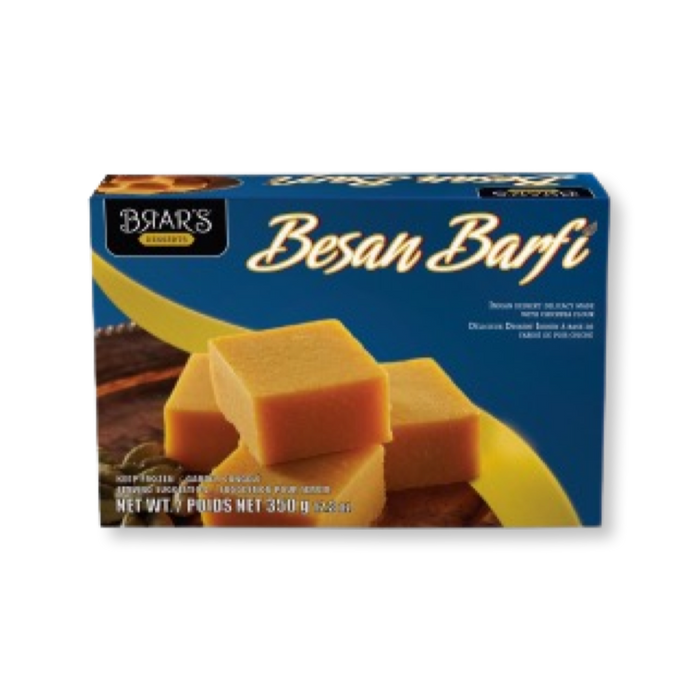 Brar's Besan Barfi Frozen 350g - Frozen | indian grocery store in peterborough