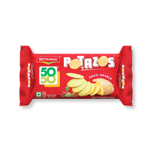 Britannia 50-50 Potazos 100gm - Biscuits | indian grocery store in whitby