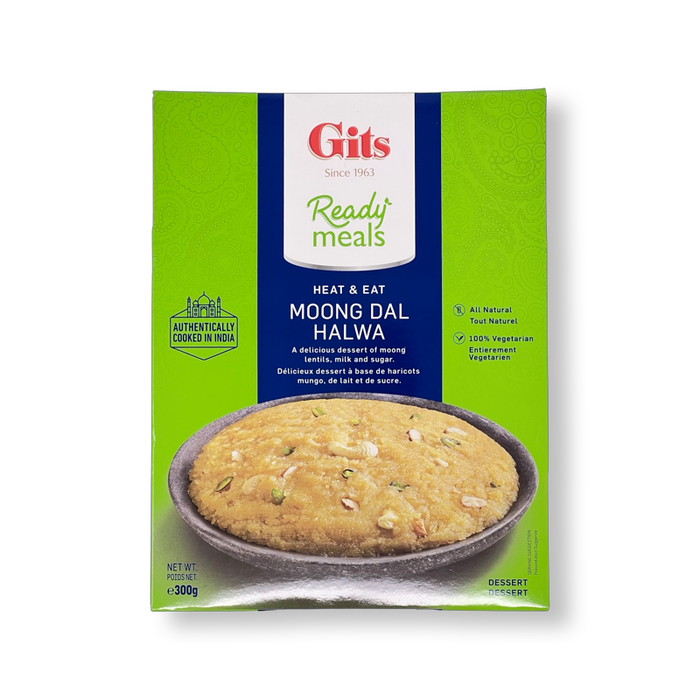 Gits Ready Meal Moong Dal Halwa 300g - Ready To Eat | indian grocery store in brantford
