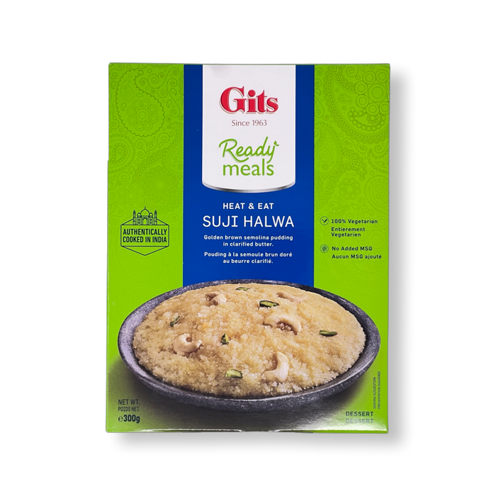 Gits Instant Mix Suji Halwa 300g - Ready To Eat | indian grocery store in belleville