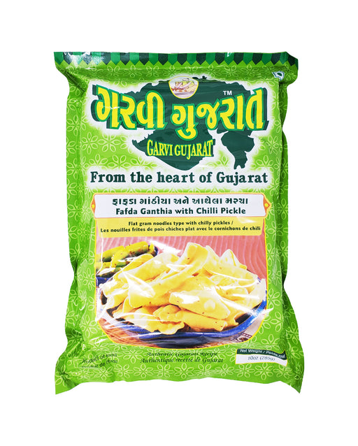 Garvi Gujarat Fafda with Chilli Pickle 10oz - Snacks | indian grocery store in Sherbrooke