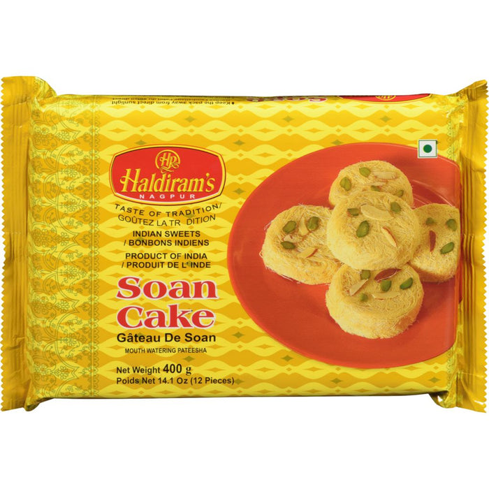 Haldirams Soan cake 400g - Snacks | indian grocery store in toronto