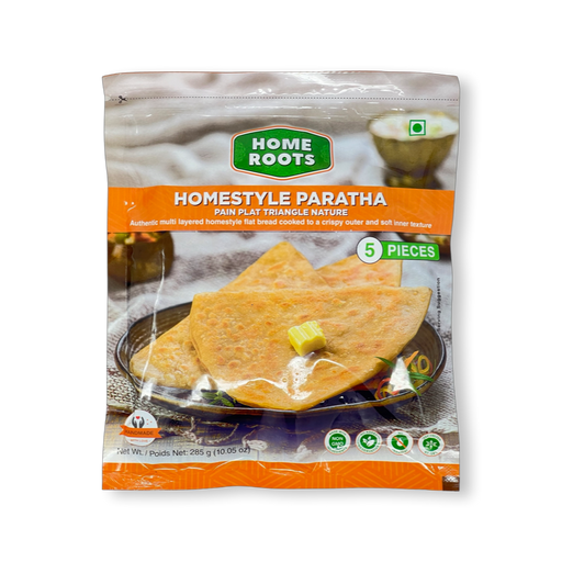 Home Roots Homestyle Paratha (5 pcs) 285g - Frozen | indian grocery store in guelph
