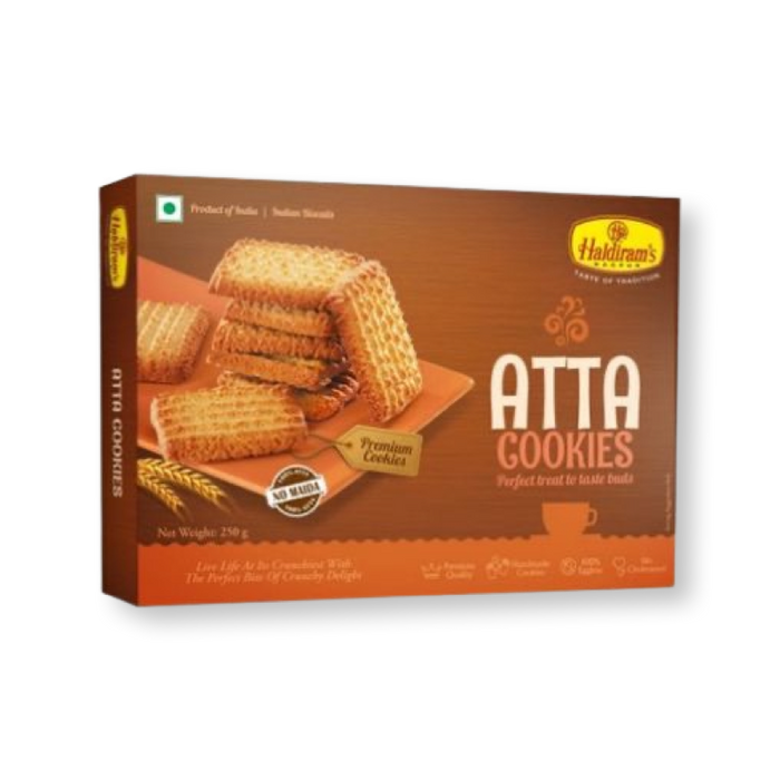 Haldirams Atta Cookies 250g - Biscuits | indian grocery store in Fredericton