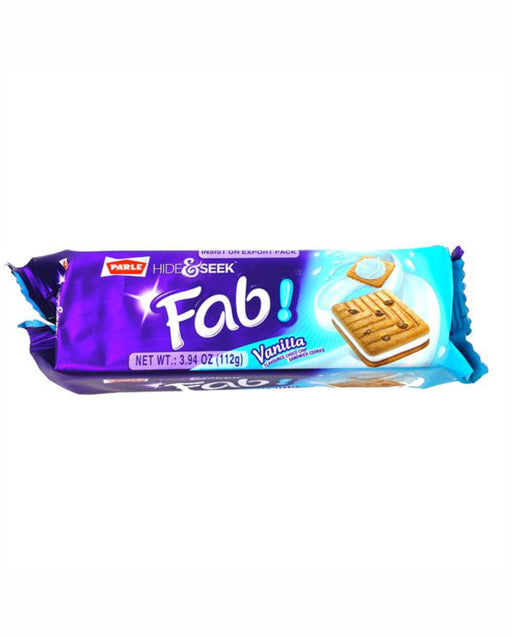 Parle Biscuit Hide & Seek Fab! Vanilla 112g - Biscuits | indian grocery store in guelph