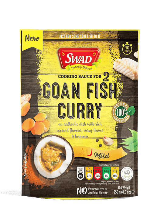 Swad Goan Fish Curry Mild 250gm - General | indian grocery store in waterloo