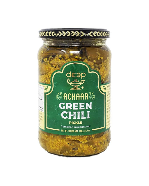 Deep Green Chili Pickle 700gm - Pickles | indian grocery store in Sherbrooke