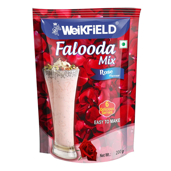 Weikfield Falooda mix Rose flavour 200g - Milk Powder | indian grocery store in hamilton