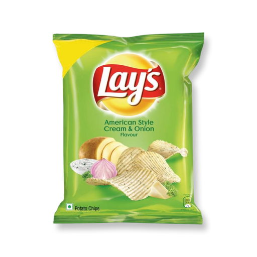 Lay's American Style Cream & Onion 52g - Snacks | indian grocery store in brampton