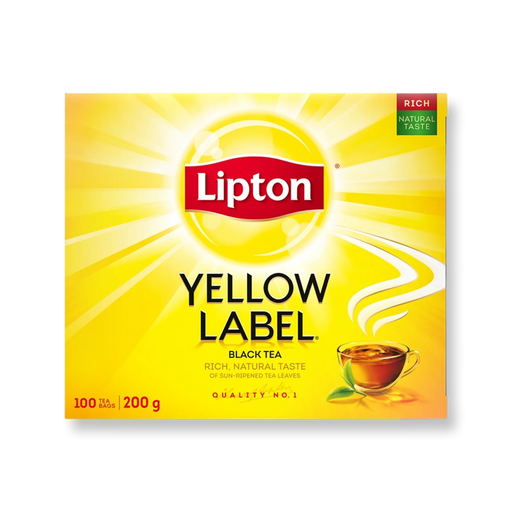 Lipton Yellow Label (100 Tea Bags) - Tea - east indian supermarket