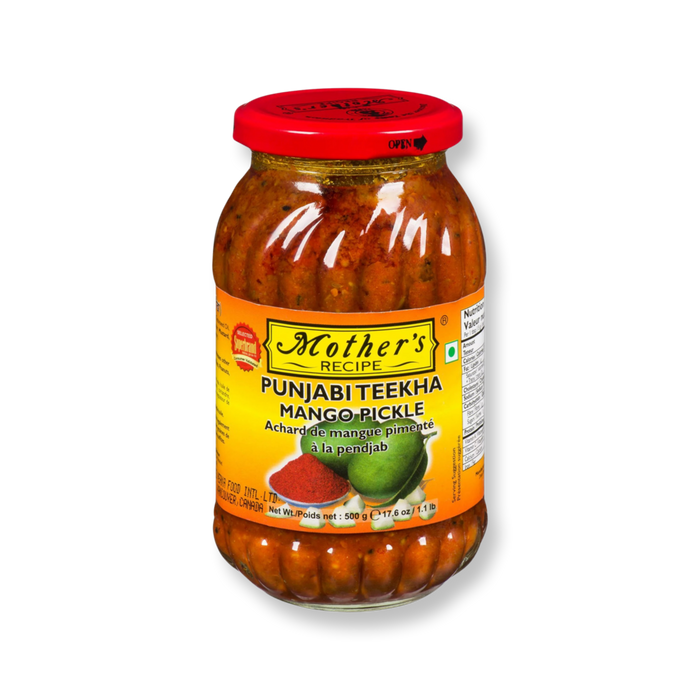 Mothers Punjabi Teekha Mango Pickle 500g - Pickles | indian grocery store in brampton