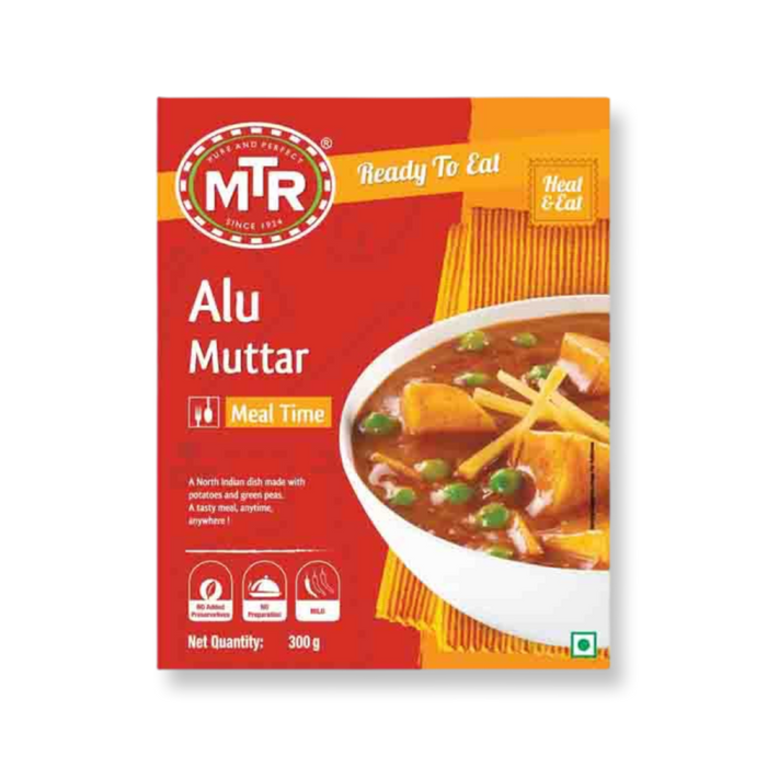 MTR Alu Muttar 300gm - Ready To Eat | indian grocery store near me
