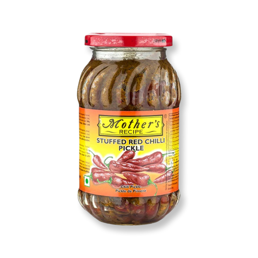 Mother’s stuffed red chilli pickle 500gm - Pickles | indian grocery store in Quebec City