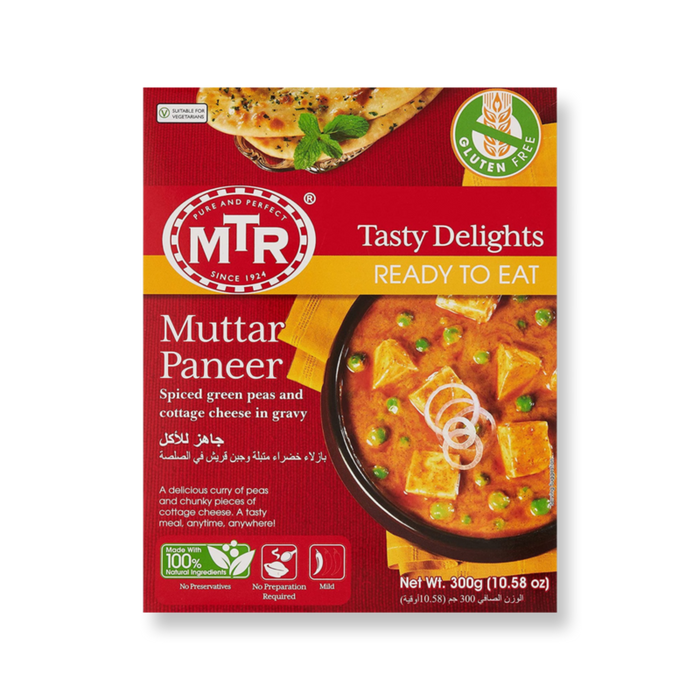 MTR Muttar Paneer 300gm - Ready To Eat - Spice Divine Canada