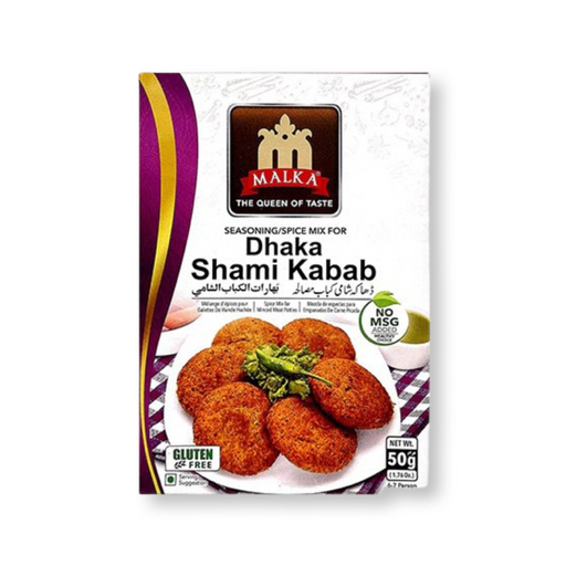 Malka Dhaka Shami kabab Seasoning Mix 50g - Spices - Spice Divine