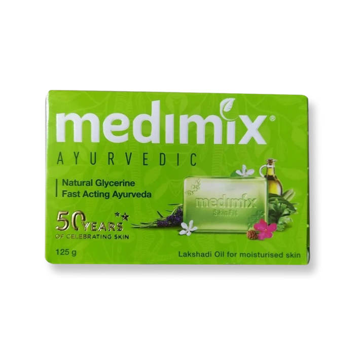Medimix Ayurvedic Gycerine & Lakshadi Soap 125g - Soap | indian grocery store in windsor